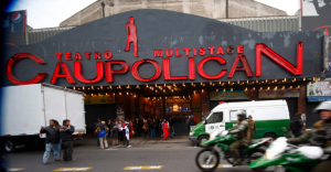 El vetusto e histórico Teatro Caupolicán, de Chile