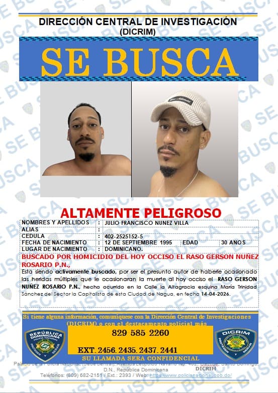 NAGUA: Asesinan a balazos raso PN en una banca de apuestas