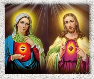 Sagrados corazones de Jesús y  María