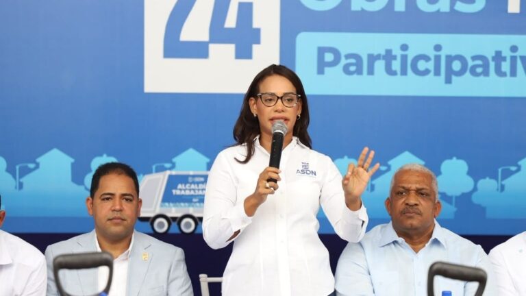 ASDN da primer picazo a obras del Presupuesto Participativo 2026 por RD$ 100 MM