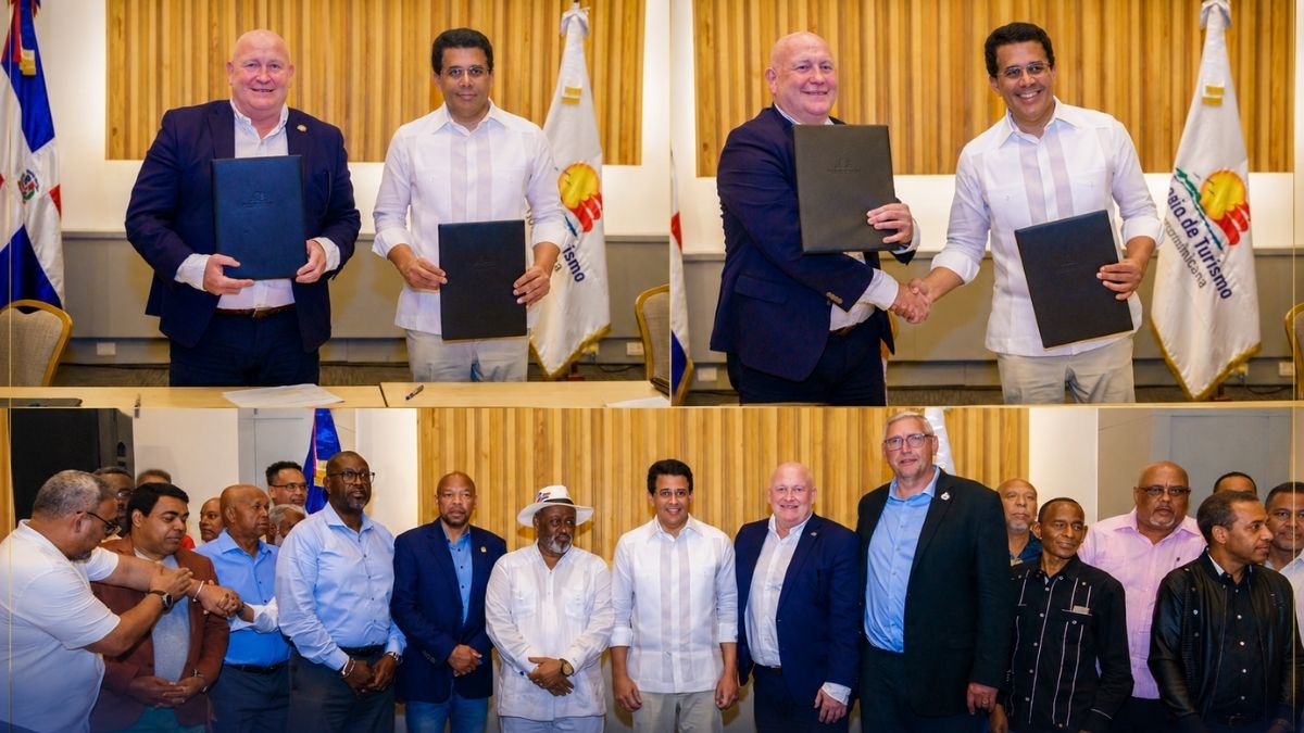 David Collado firma acuerdo con la ITF para fortalecer la movilidad turística sostenible en República Dominicana