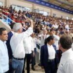 Abinader inaugura pabellones voleibol y taekwondo para JCC