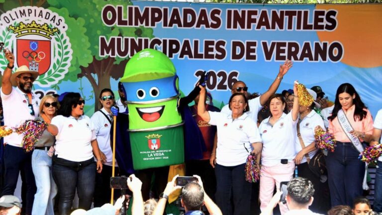 Alcaldesa Amparo Custodio inaugura las Olimpiadas Infantiles Municipales de Verano 2026: “Una siembra de conciencia ciudadana