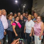Alcaldesa fortalece seguridad con iluminación 36 calles DN