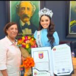 Melissa Núñez regresa a La Vega como Miss República Dominicana Universo 2026 y recibe el respaldo unánime de las autoridades locales
