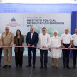 Presidente Abinader y ministro Jean Luis Rodríguez entregan nuevas instalaciones del Instituto Policial de Educación Superior (IPES)