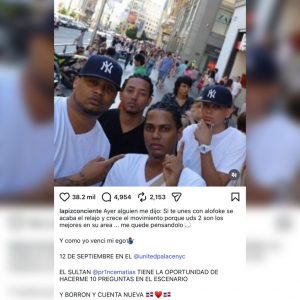Lápiz Conciente busca cerrar diferencias con Alofoke en NY