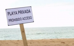 Ni playas privadas ni playas sin ley