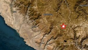 PERU: Registrado terremoto de magnitud 7,2, en el sur del país