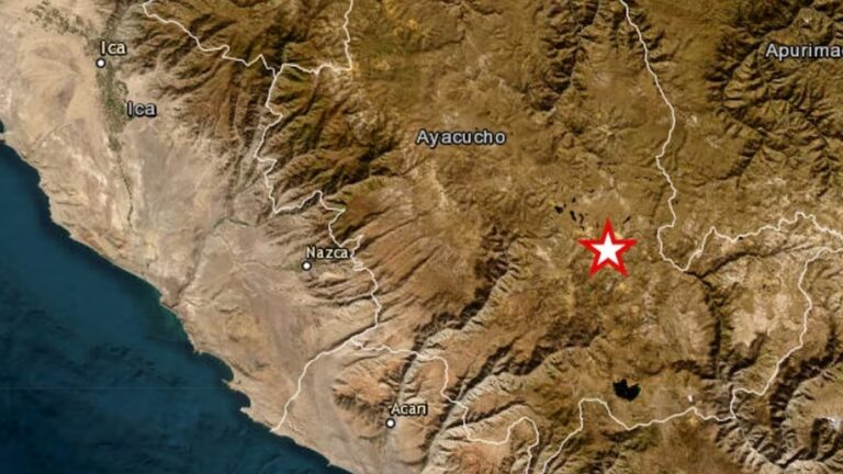 PERU: Registrado terremoto de magnitud 7,2, en el sur del país