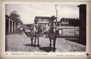 Recuerdo de los vendedores callejeros de agua