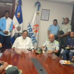 Autoridades se reunieron con transportistas del 9 de la Duarte