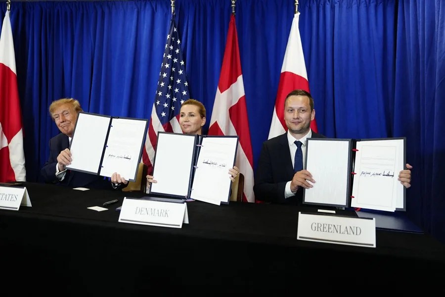 EU, Dinamarca y Groenlandia firman acuerdo de seguridad