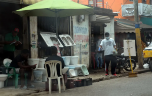Una acera para caminar