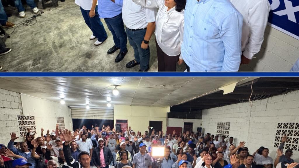 Agustín Burgos juramenta comité de apoyo a David Collado en el Municipio de Constanza