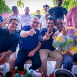 Embajadora USA comparte con Gonzalo, Arnaud, Omar y Matias